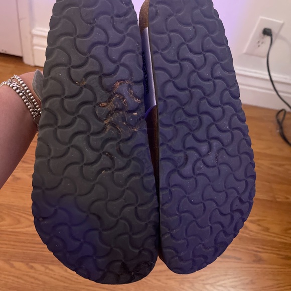 Birkenstock Gizeh Silver Sandals size 41 - Picture 6 of 6